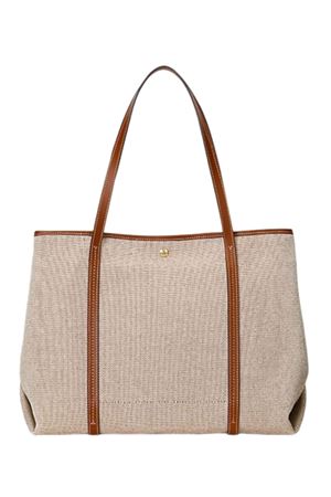 Emerie Tote-Tote-Extra Large-Crss Dye Cnvs/Nt Sm LAUREN RALPH LAUREN | Tote | 431920062002
